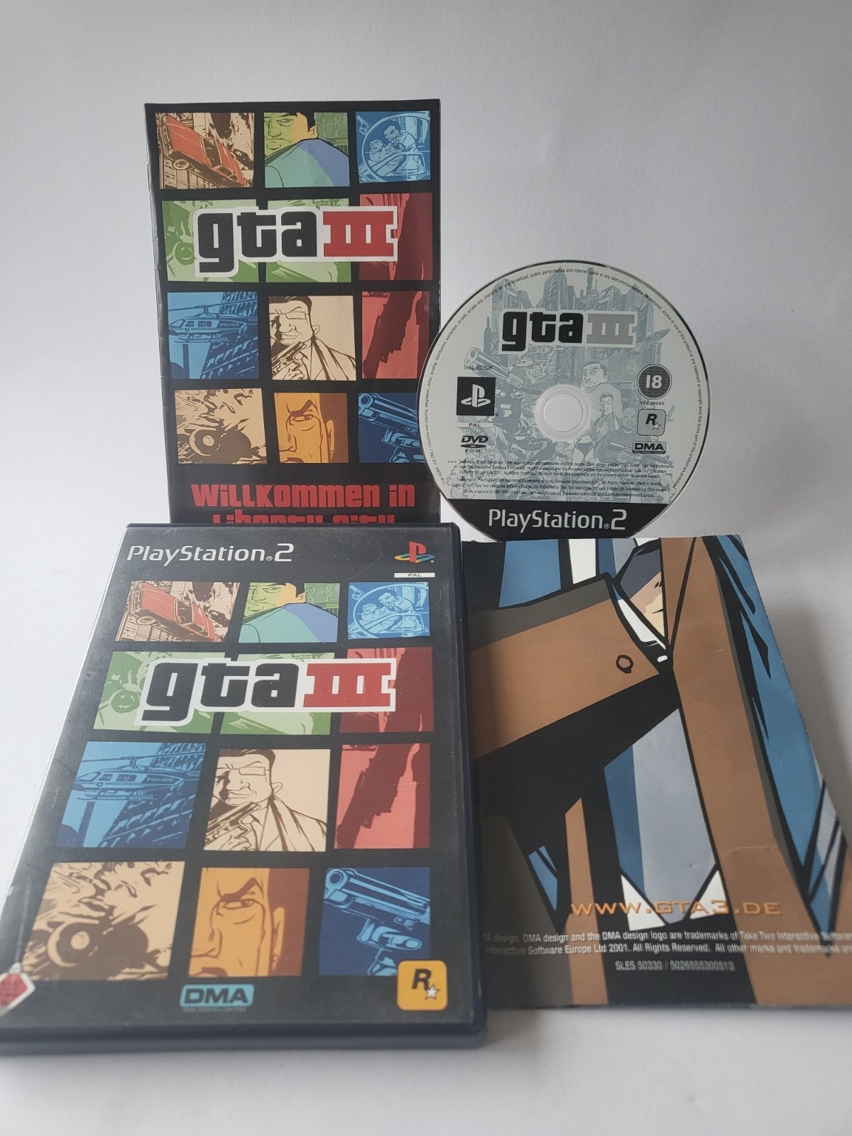 GTA III Duitstalig Playstation 2