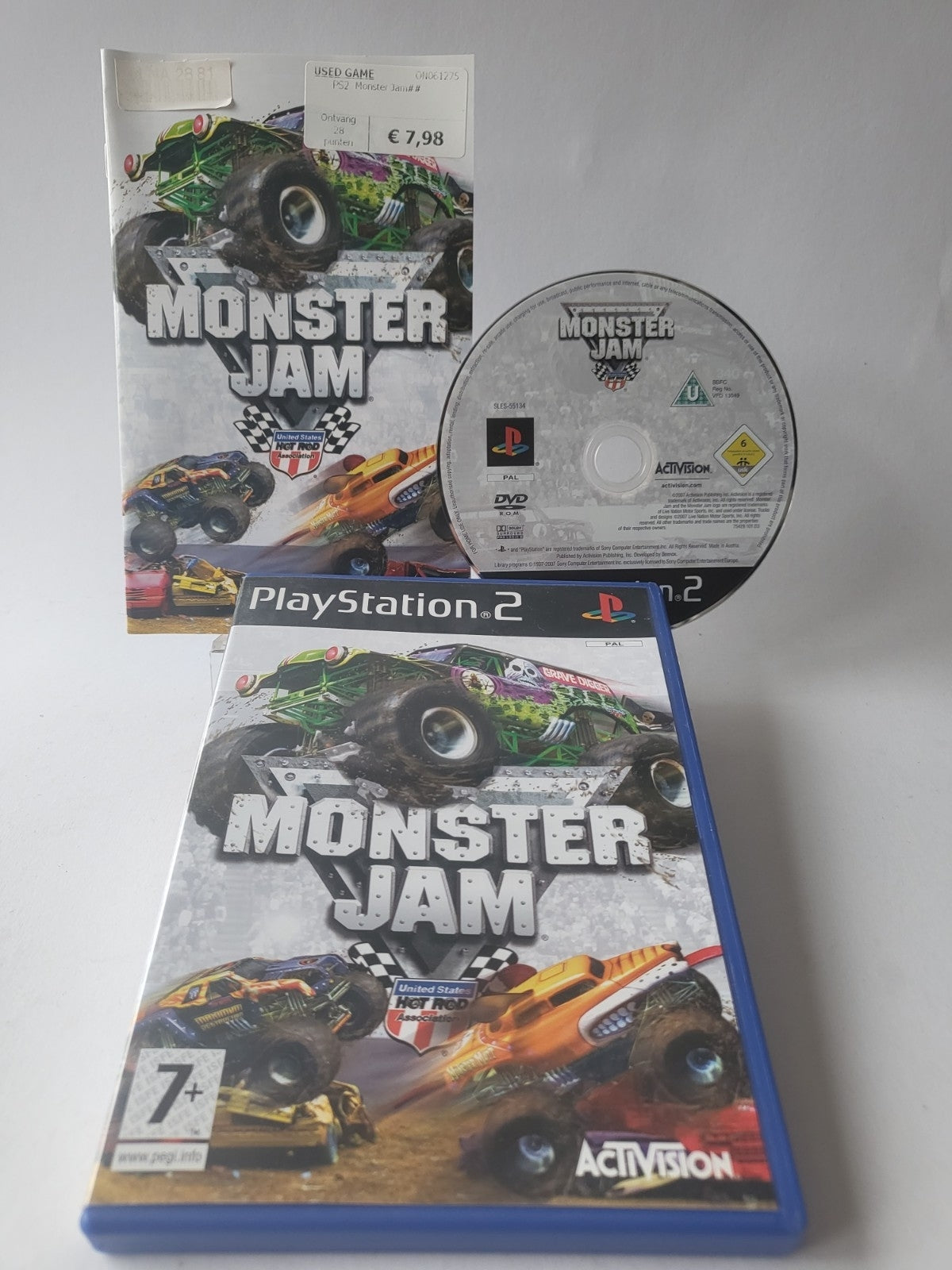 Monster Jam Playstation 2