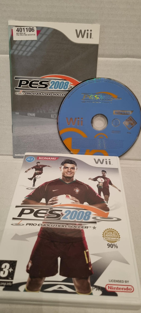 Pro evolution soccer 2008 Nintendo Wii