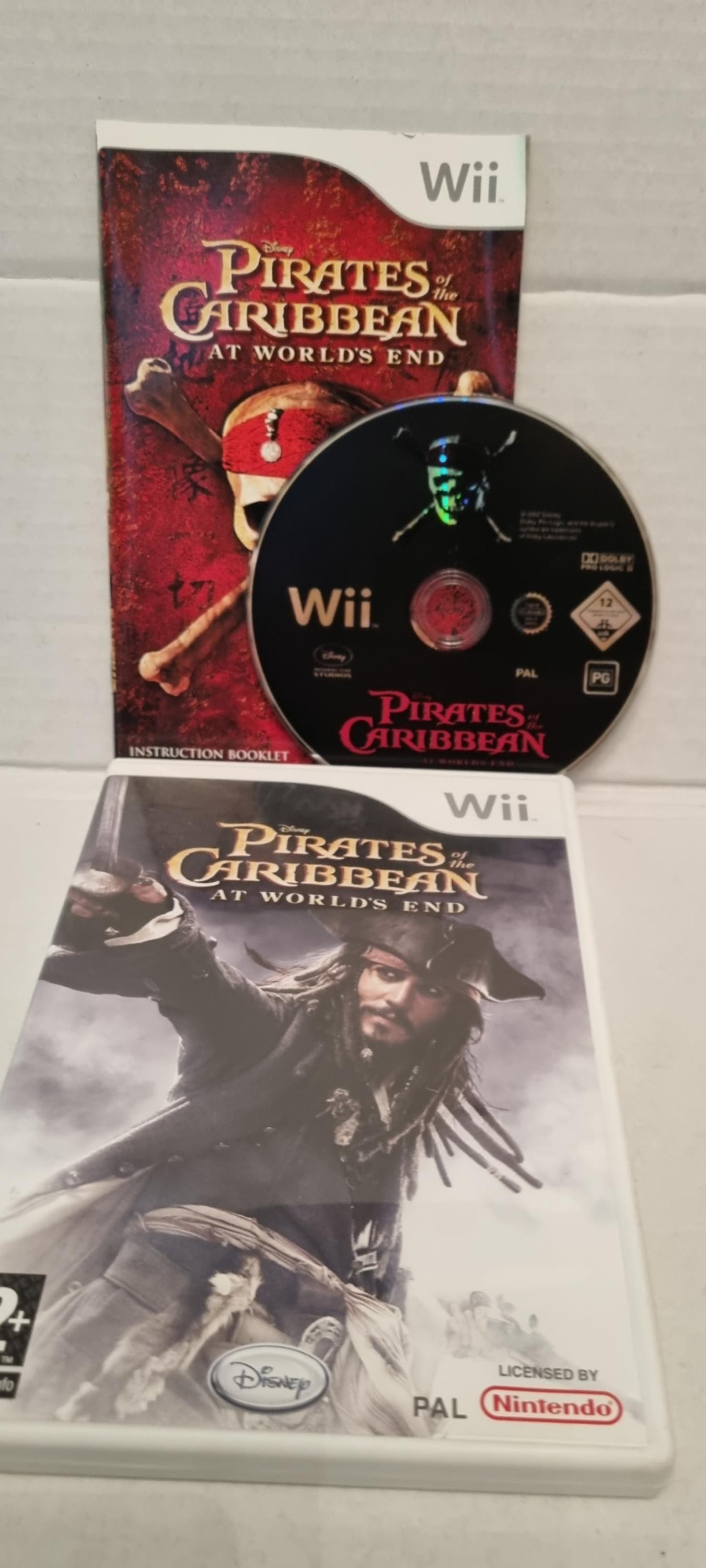 Disney Pirates of the Carrabean : At Worlds End Nintendo Wii