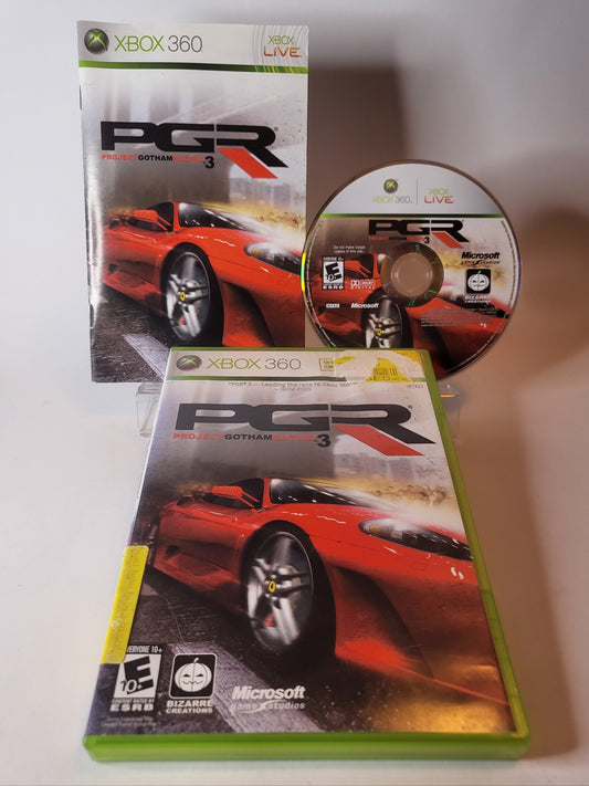 Project Gotham Racing 3 (PGR3) Amerikanisches Cover Xbox 360