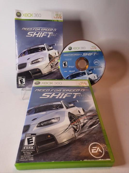 Need for Speed ​​Shift American Cover Xbox 360