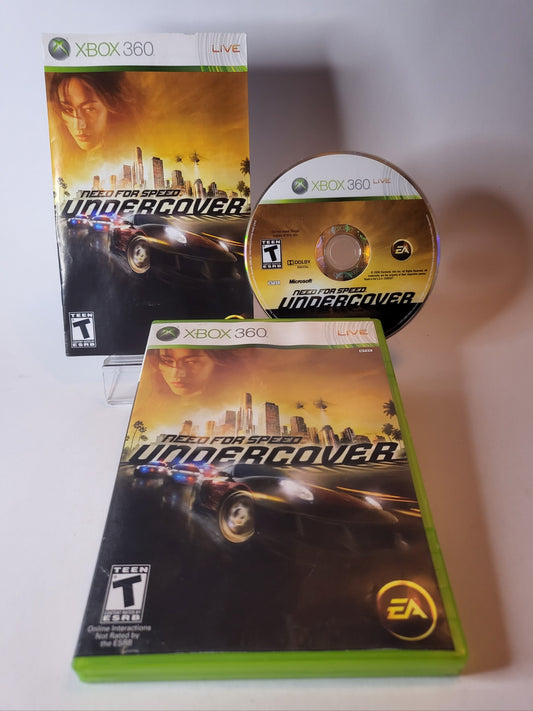 Need for Speed ​​​​Undercover American Cover Xbox 360