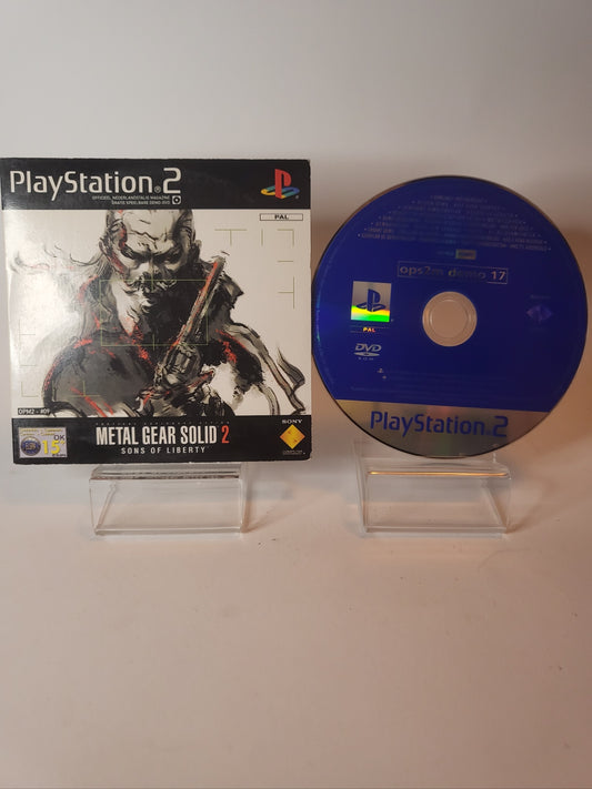 Demo Disc Metal Gear Solid 2 Sons of Liberty Playstation 2