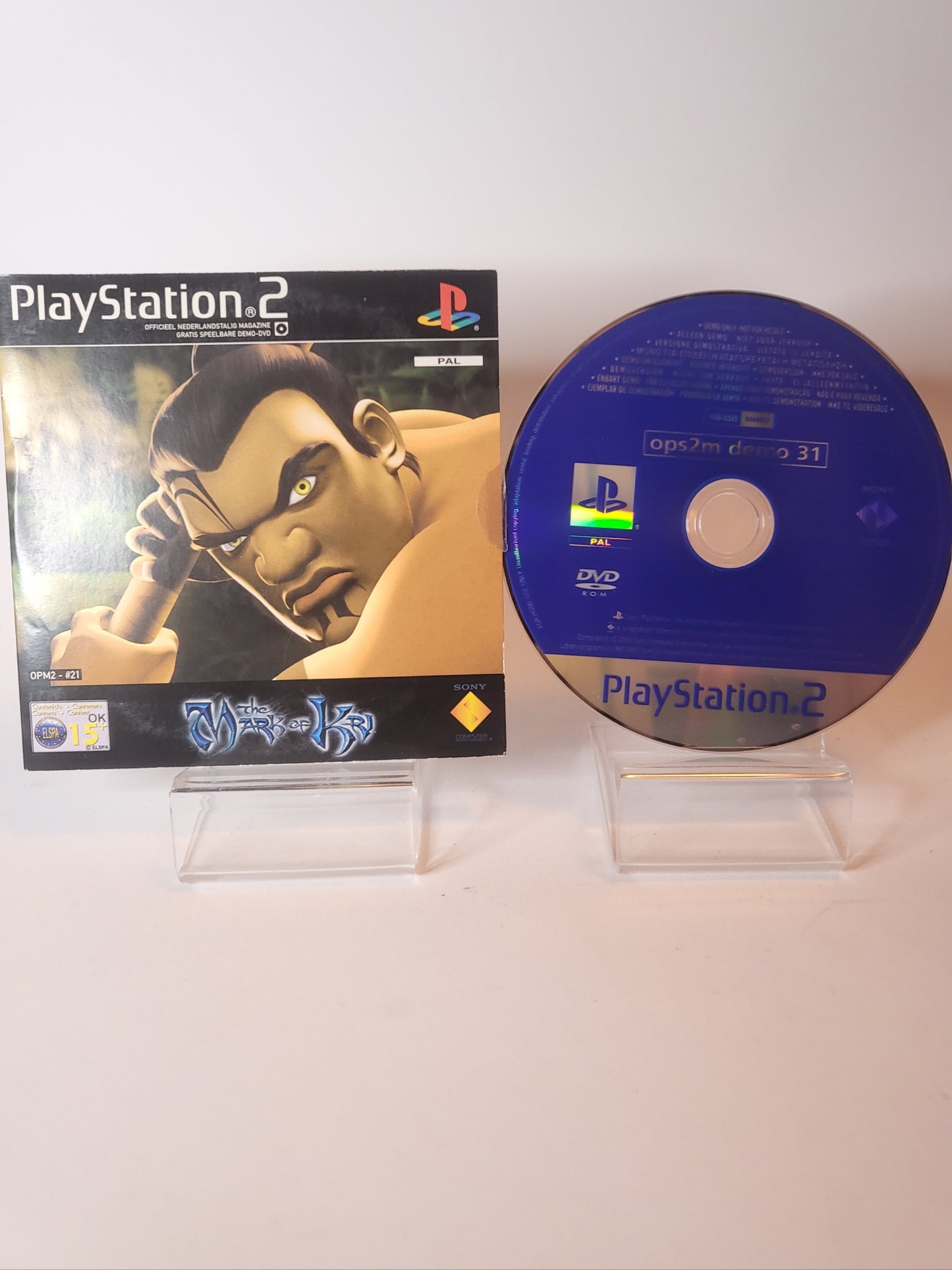 Demo Disc the Mark of Kri Playstation 2