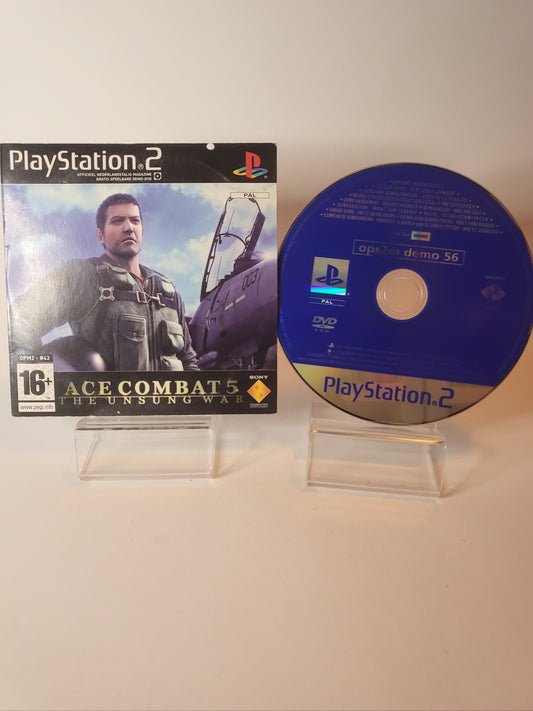 Demo Disc Ace Combat 5 the Unsung War Playstation 2