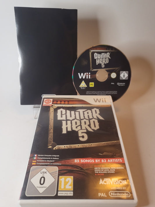 Guitar Hero 5 Nintendo Wii