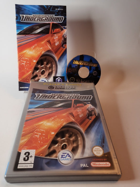 Need for Speed Underground Players Choise Gamecube