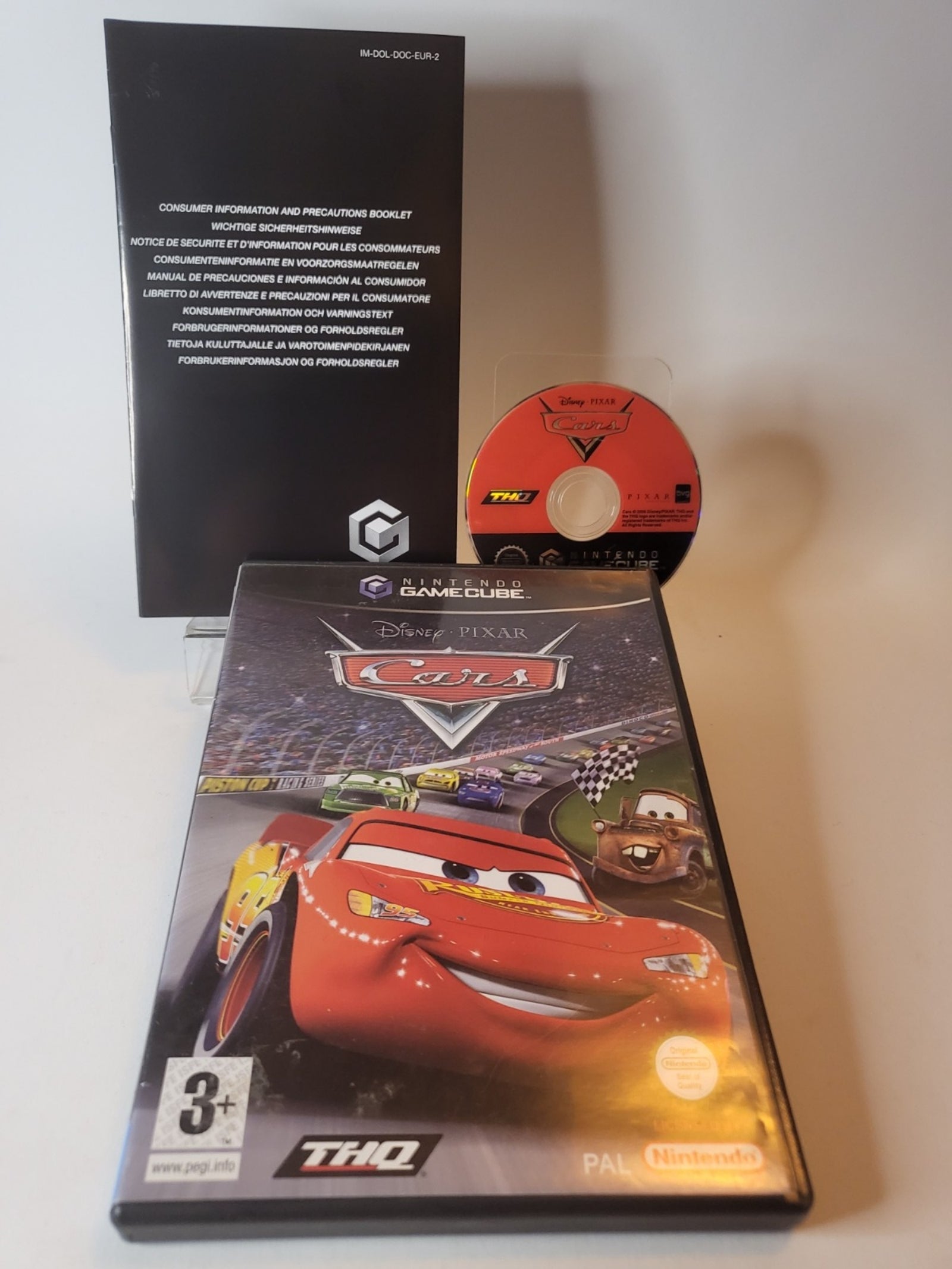 Disney Pixar Cars Nintendo Gamecube Feniks Gameshop