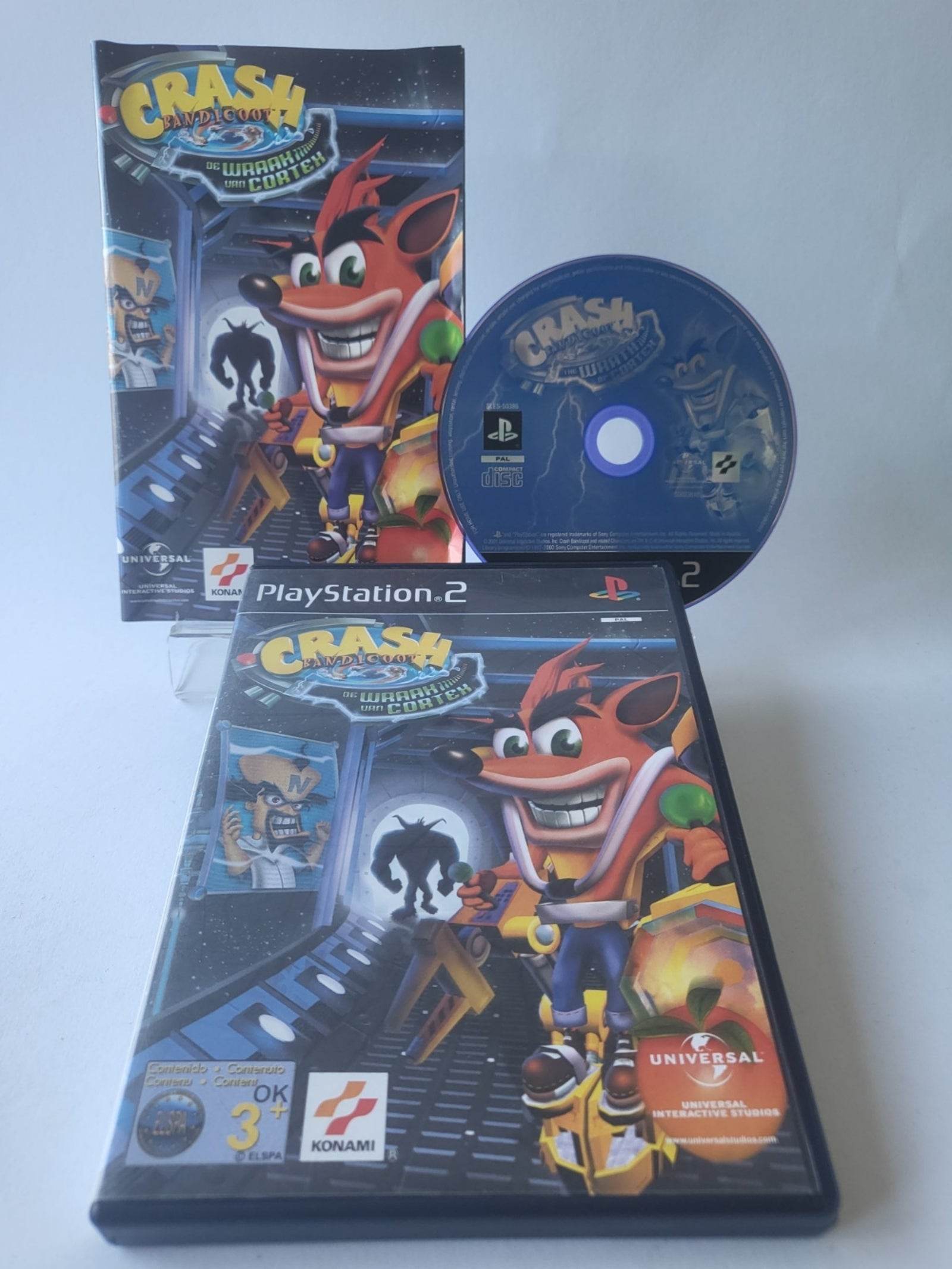 Crash Bandicoot de Wraak van Cortex Playstation 2 – Feniks Gameshop