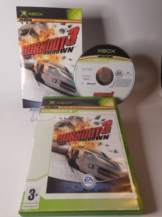 Burnout 3 Takedown Classics Xbox Original