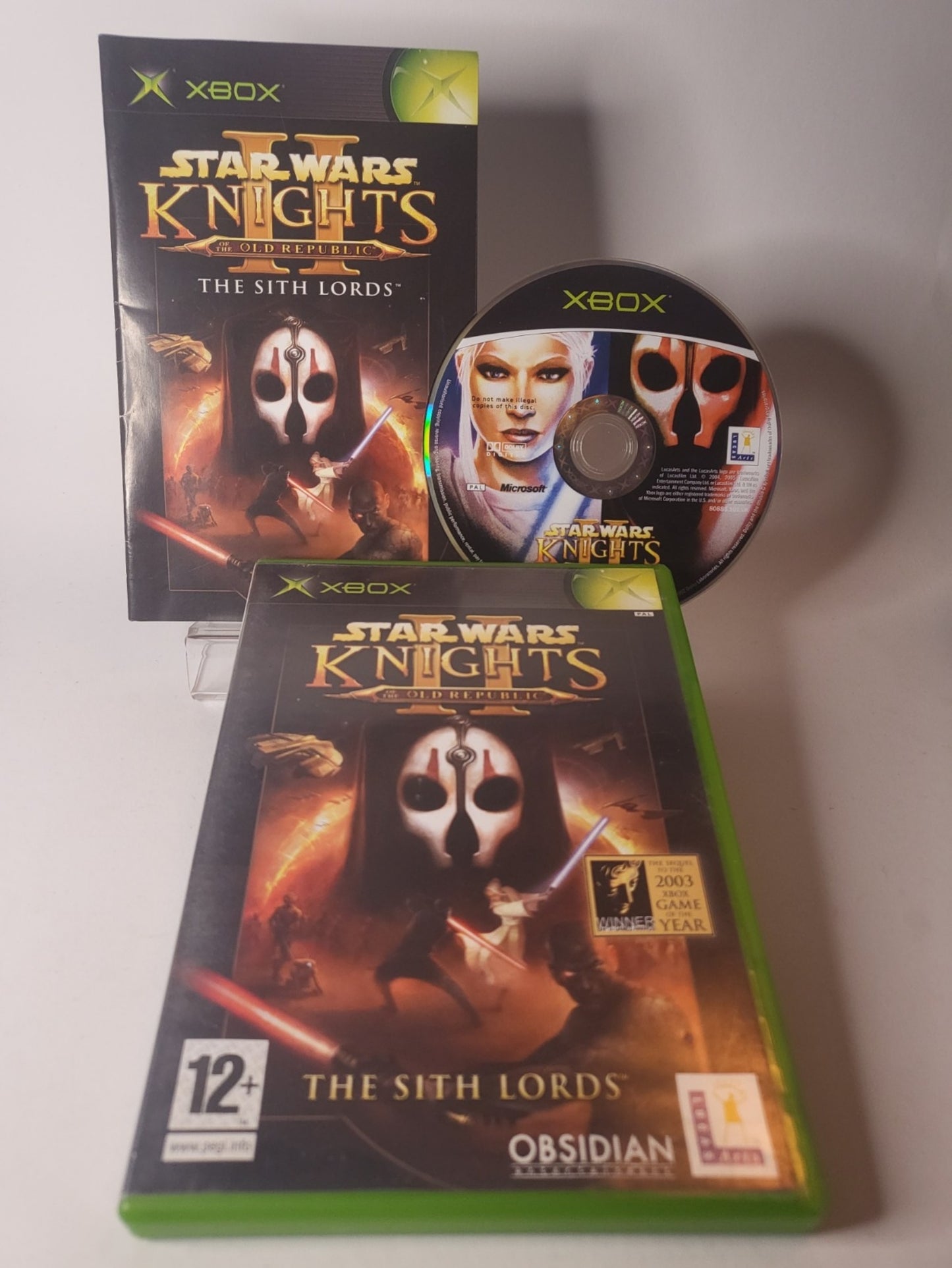 Star Wars Knights II the Sith Lords Xbox Original