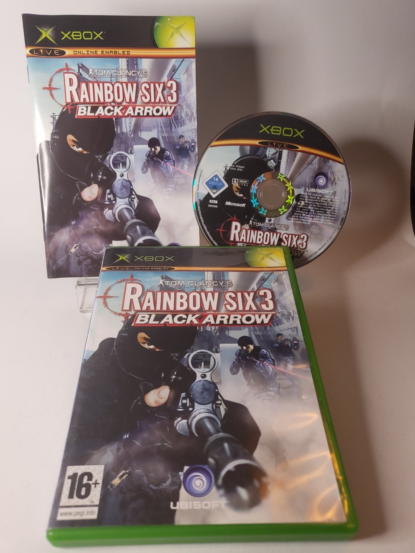 Tom Clancy's Rainbow Six 3 Black Arrow Xbox Original