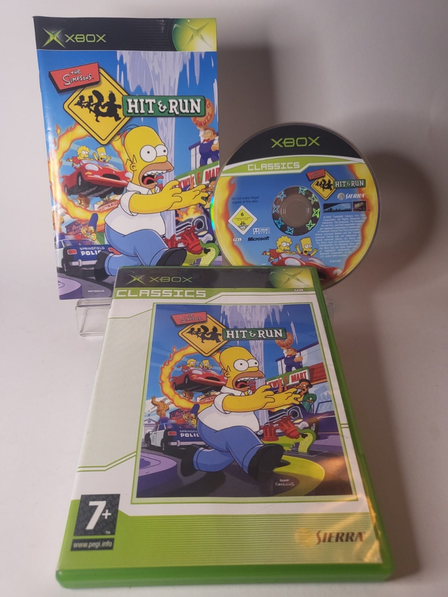 the Simpsons Hit&Run Xbox Original
