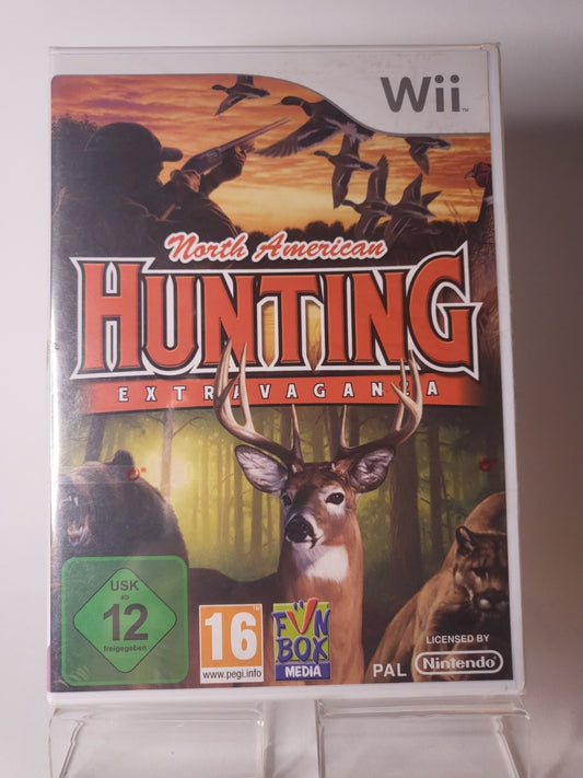 North American Hunting Extravaganza geseald nieuw Wii