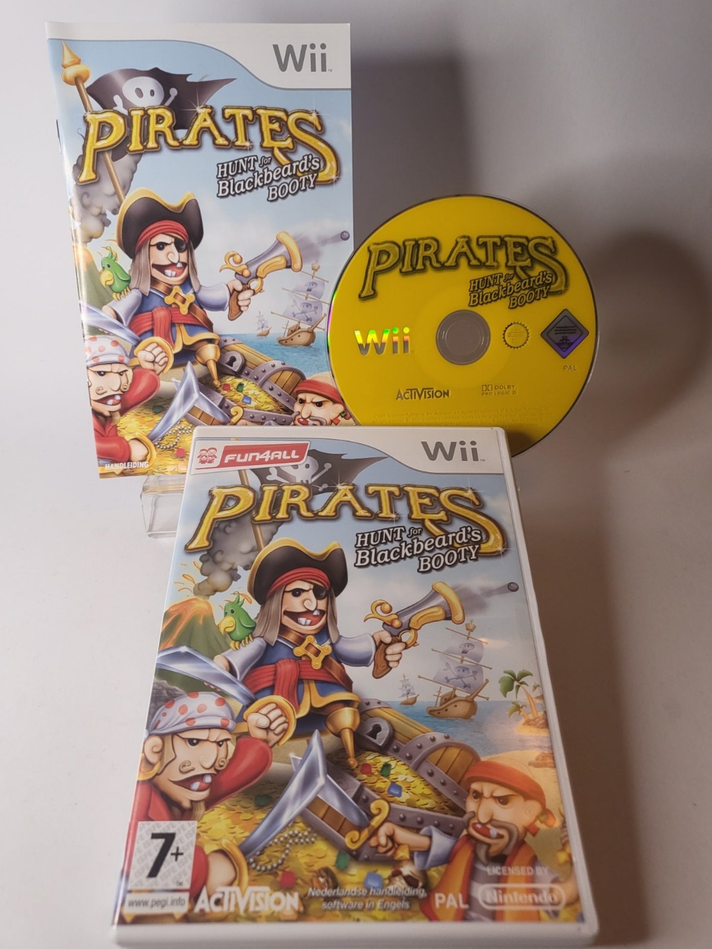 Pirates Hunt for Blackbeard's Booty Nintendo Wii