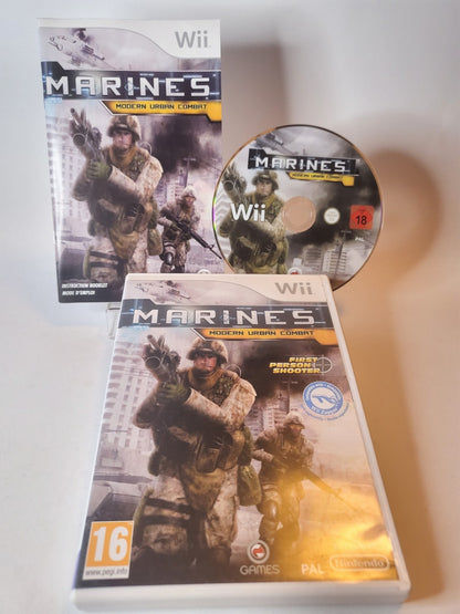 Marines Modern Urban Combat Nintendo Wii