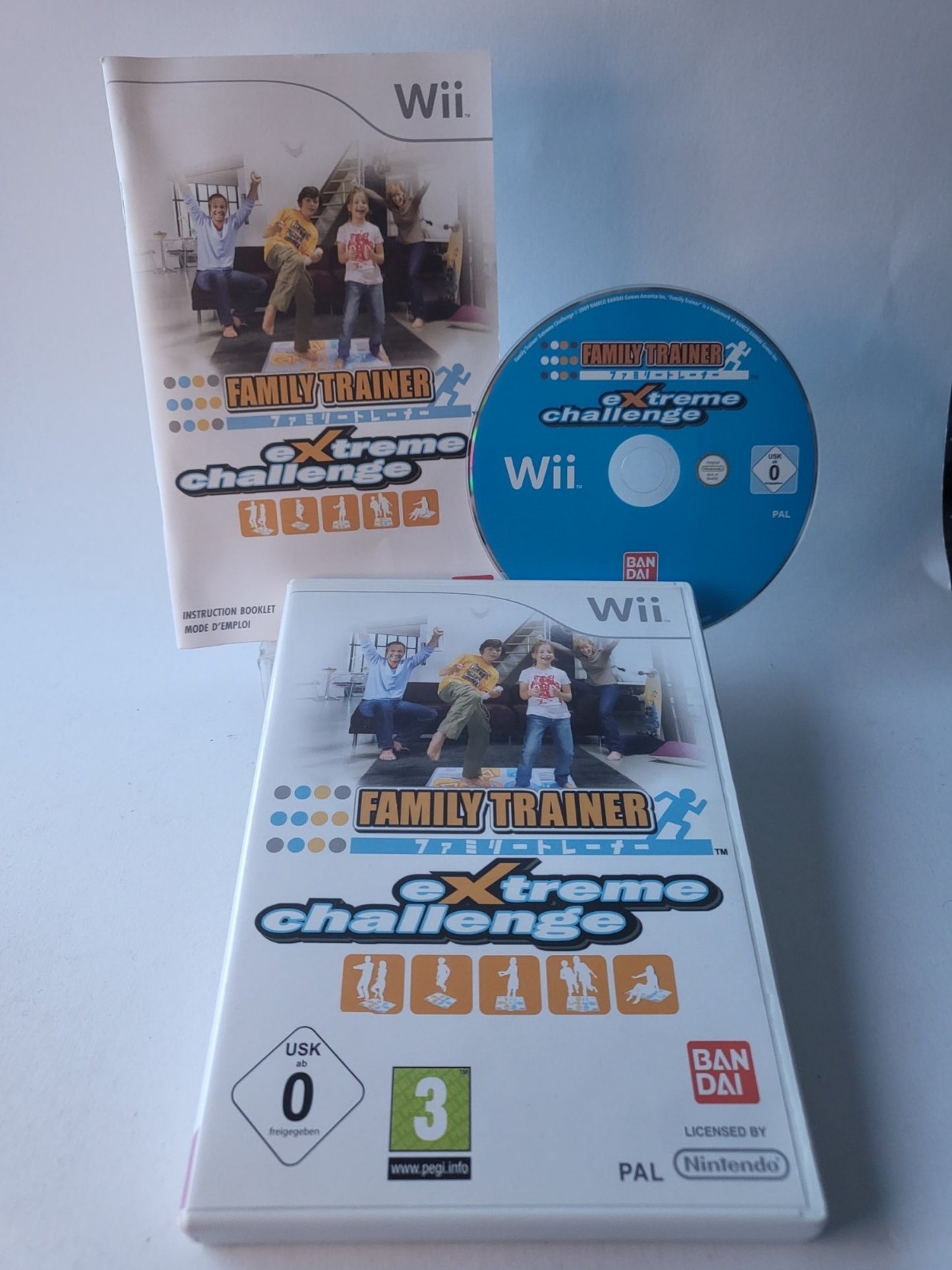 Family Trainer Extreme Challenge Nintendo Wii