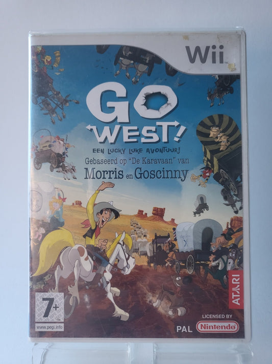 Go West! een Lucky Luke Avontuur geseald Nintendo Wii
