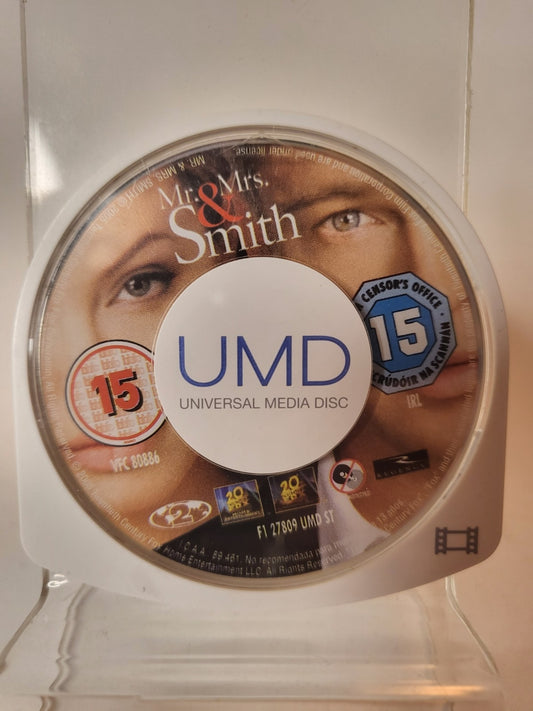 Mr &amp; Mrs Smith UMD Movie Disc Nur Playstation Portable