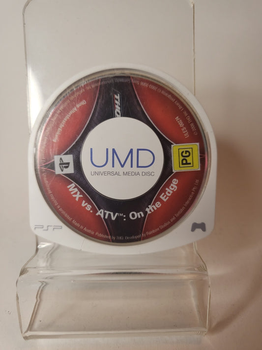 Mx vs Atv On the Edge Disc Nur Playstation Portable