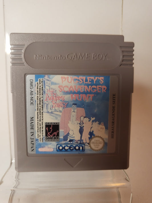 Pugsley's Scavenger Hunt Nintendo Game Boy