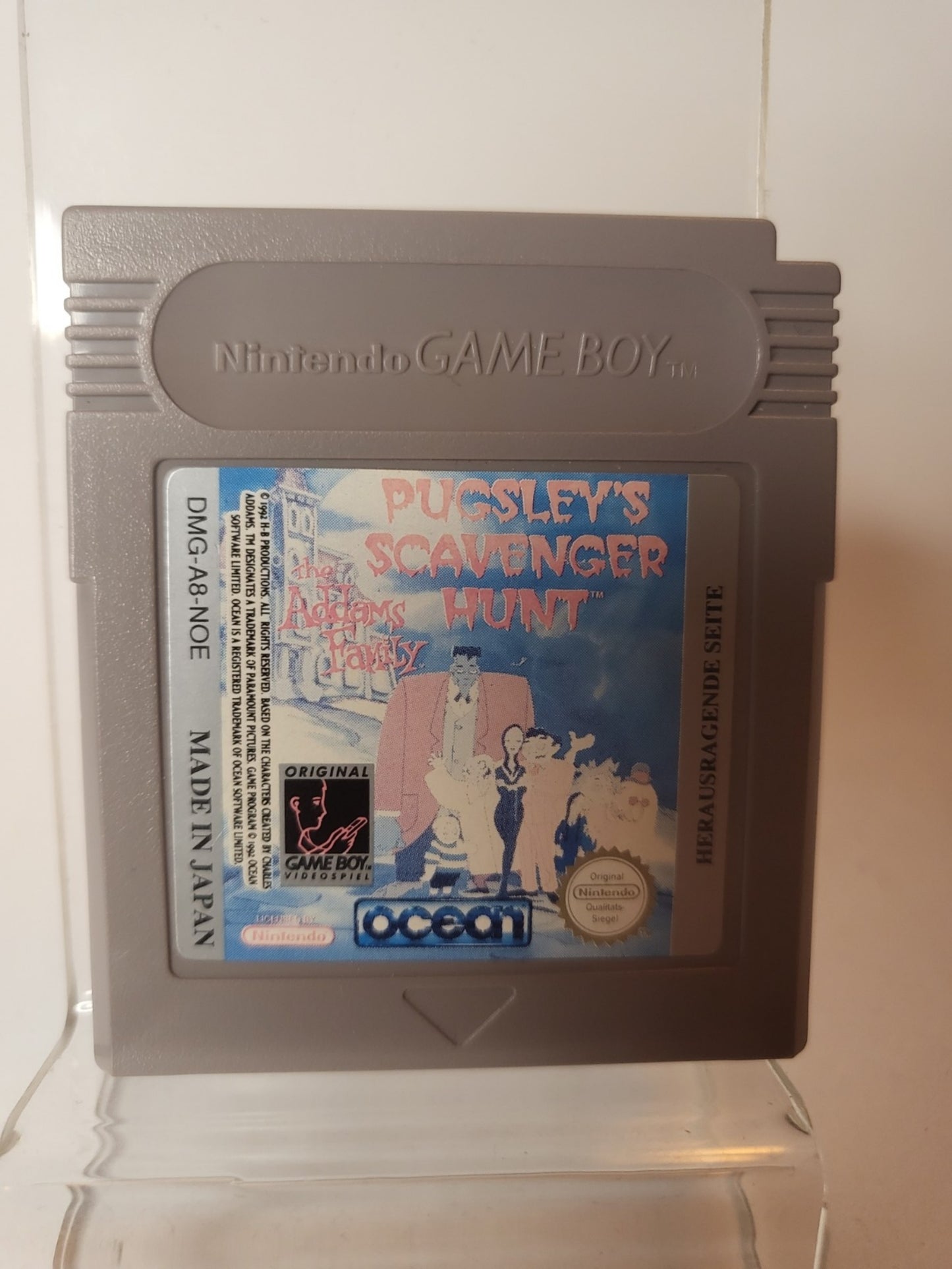 Pugsleys Schnitzeljagd Nintendo Game Boy