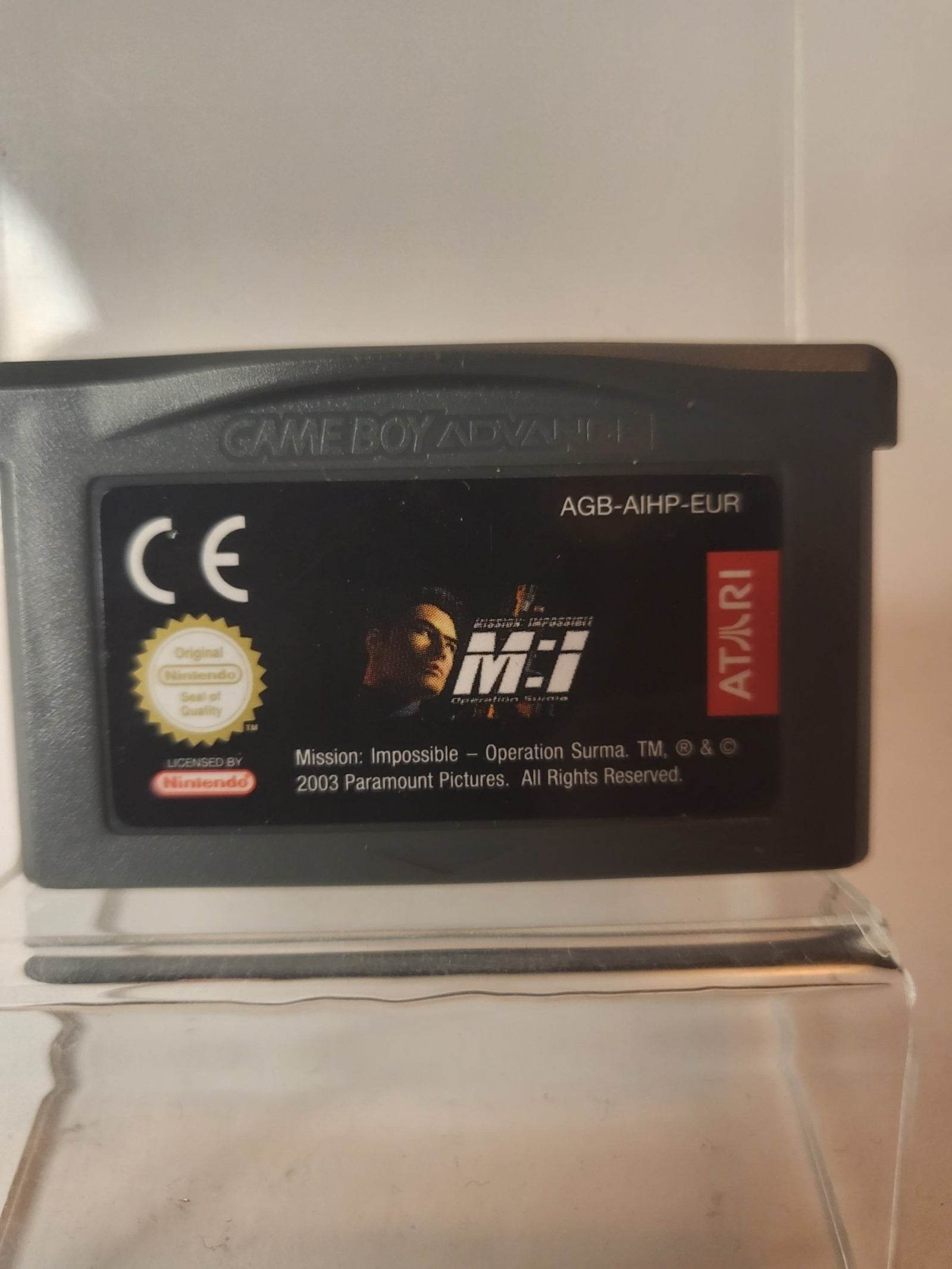 Jeu Game Boy Advance Mission Impossible Opération Surma Jeu Game Boy Advance Mission Impossible Opération Surma