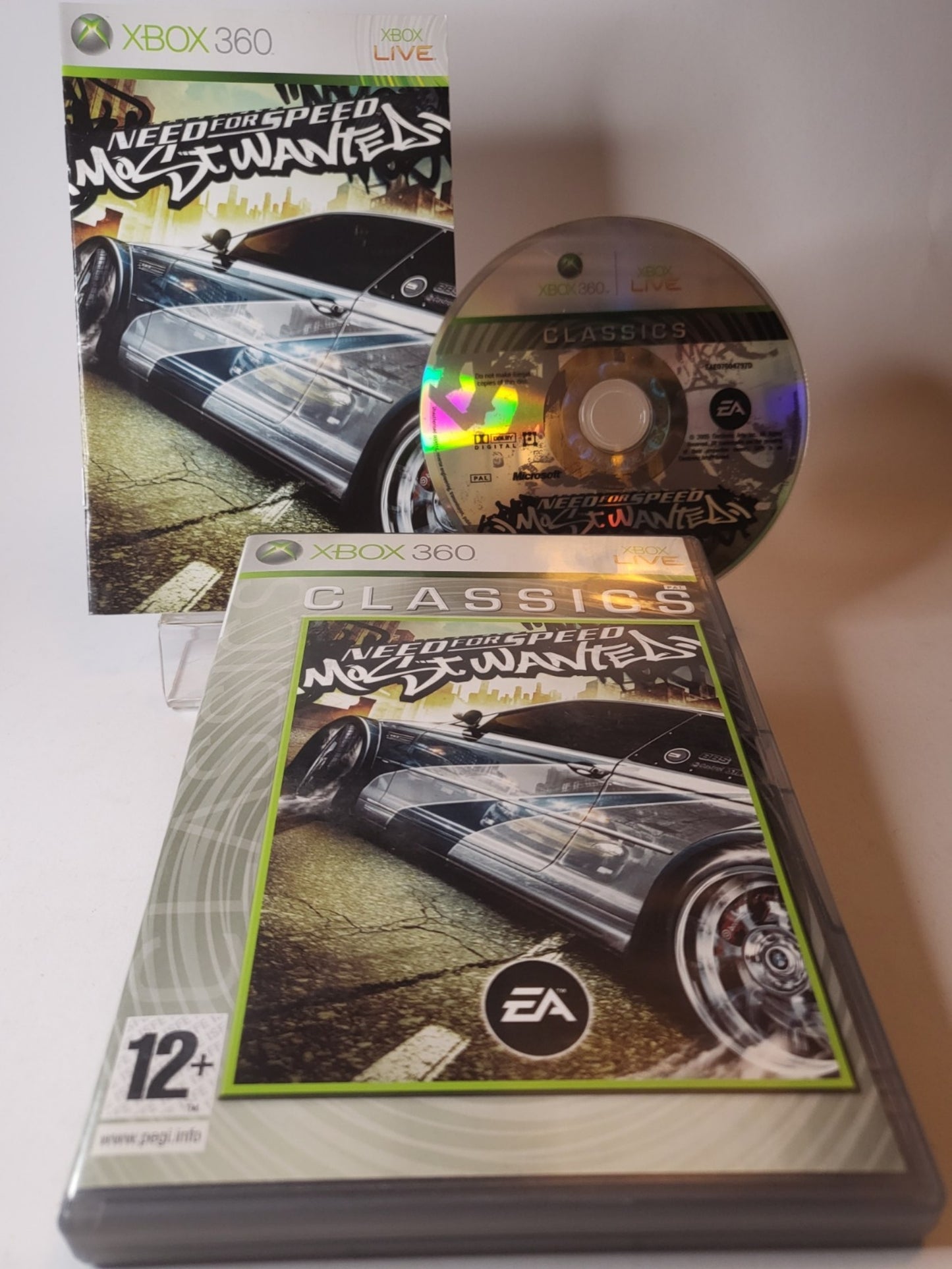 Need for Speed ​​​​Most Wanted Classics Xbox 360