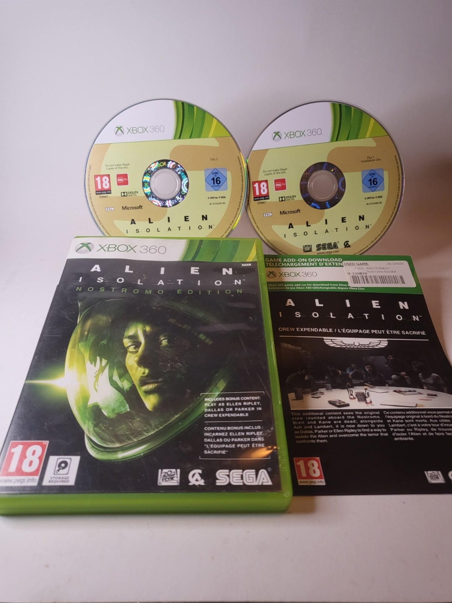 Alien Isolation Nostromo Edition Xbox 360