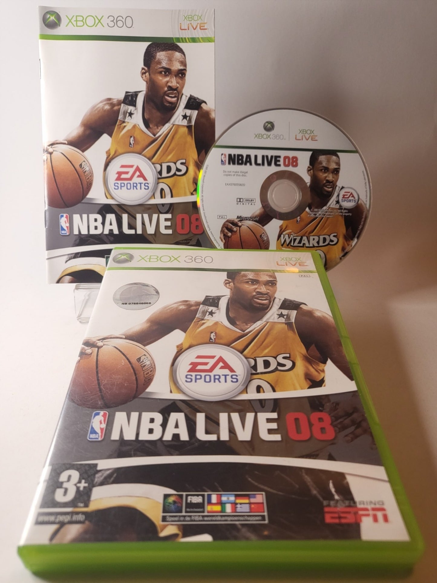 NBA Live 08 Xbox 360