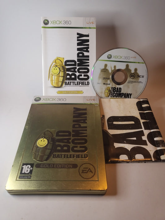 Battlefield Bad Company Gold Steelcase Xbox 360