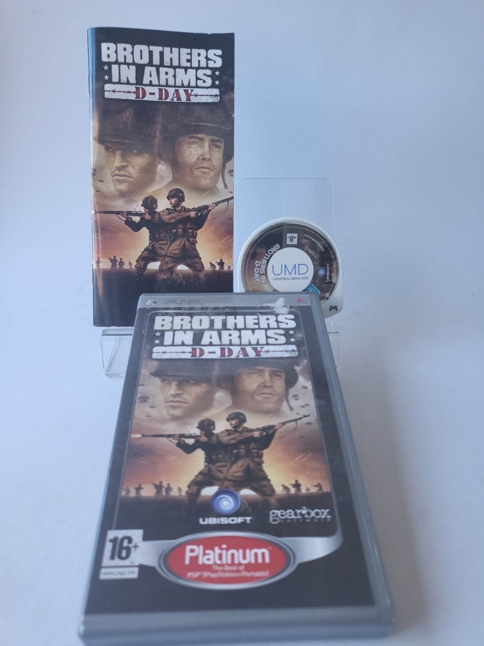 Brothers in Arms D-Day - PSP (Gebraucht) in Dübendorf für CHF 5 - mit Brothers in Arms D-Day - PSP (Gebraucht) in Dübendorf für CHF 5 - mit