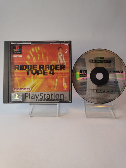 Ridge Racer Type-4 Platinum (No Book) Playstation 1