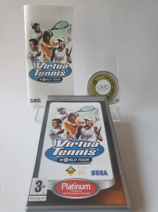 Virtua Tennis World Tour Platinum Edition Playstation Portable