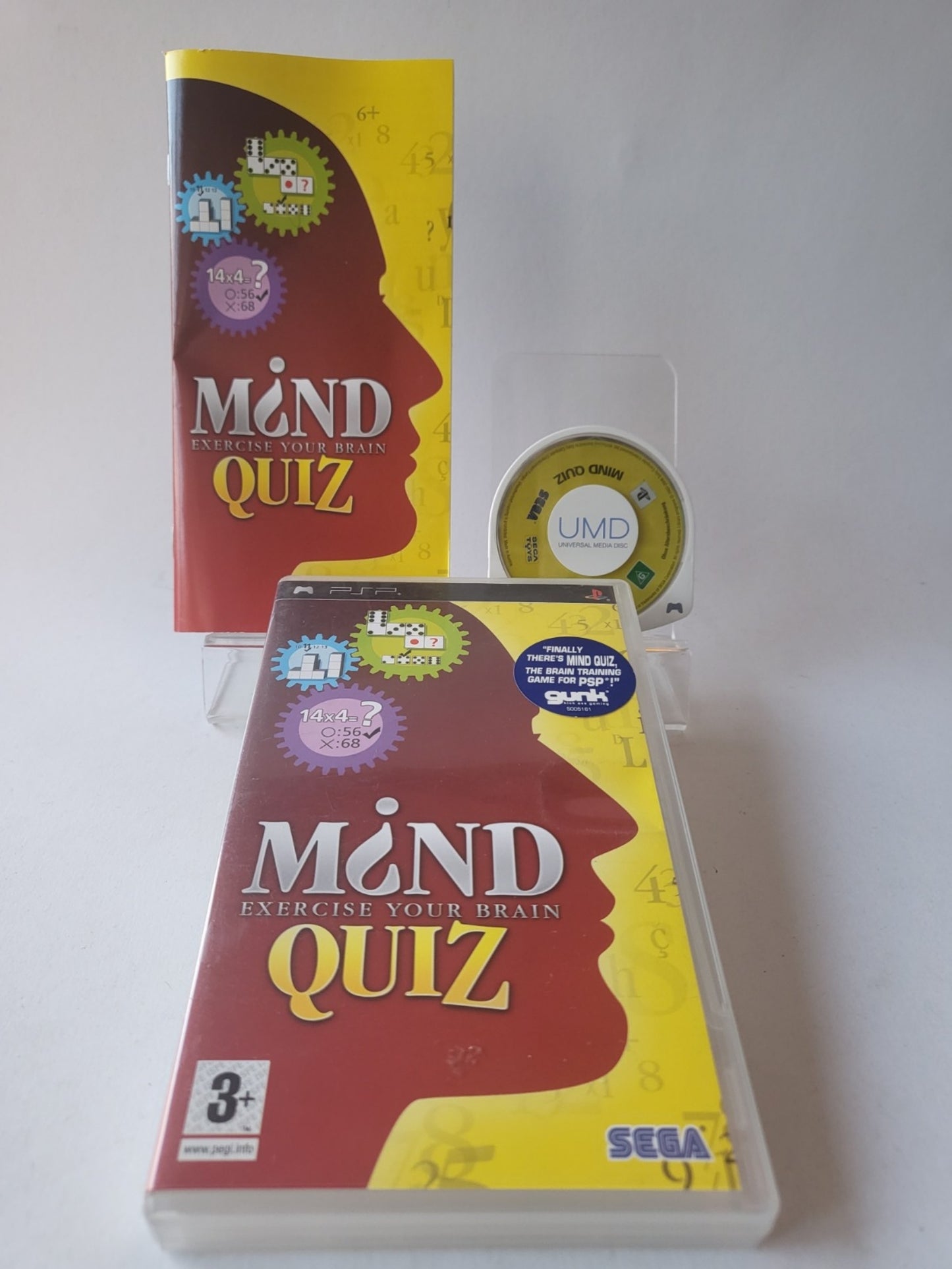 Mind Quiz – Trainieren Sie Ihr Gehirn. Playstation Portable