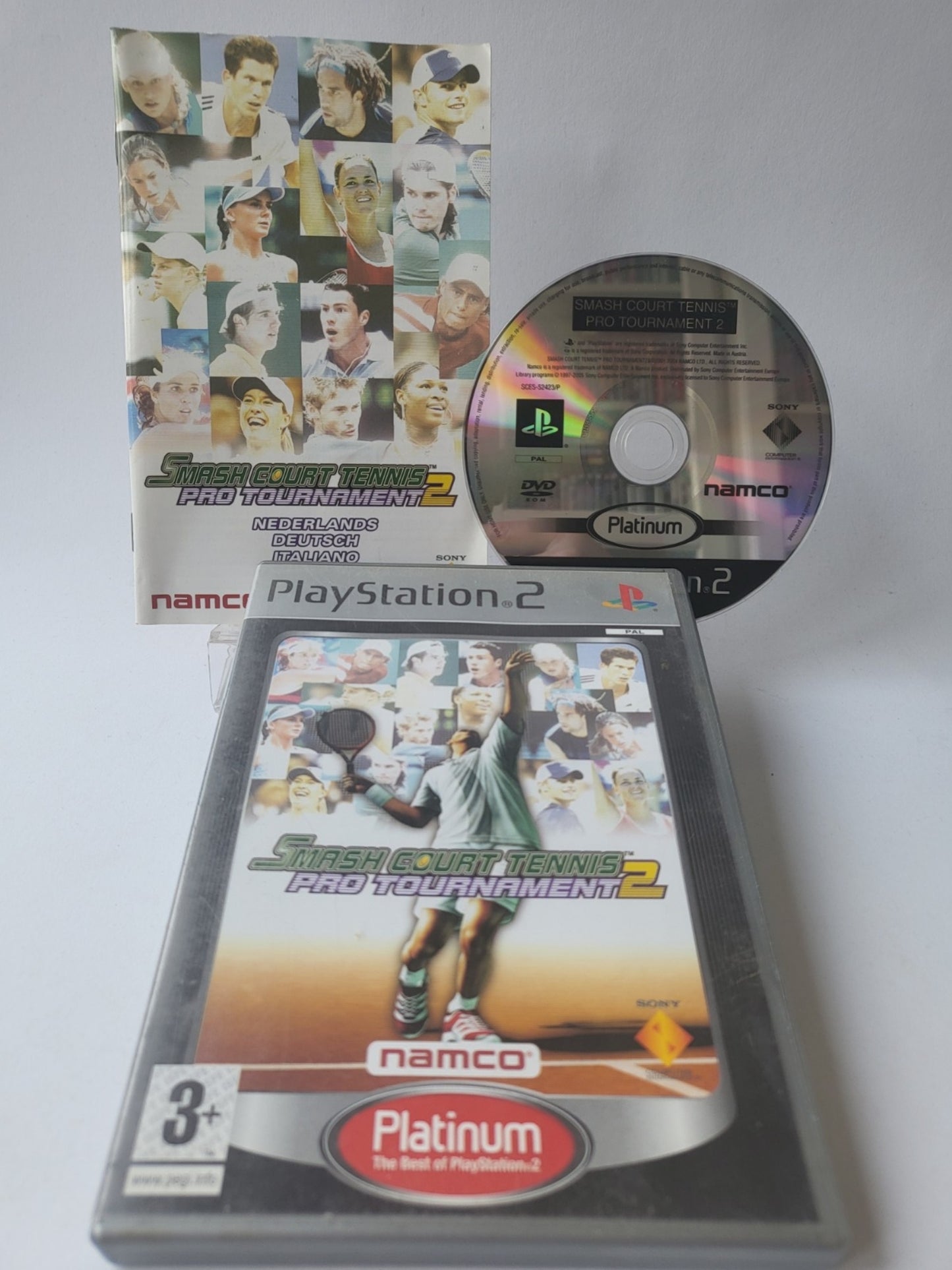 Smash Court Tennis Pro Tournament 2 Platinum PS2