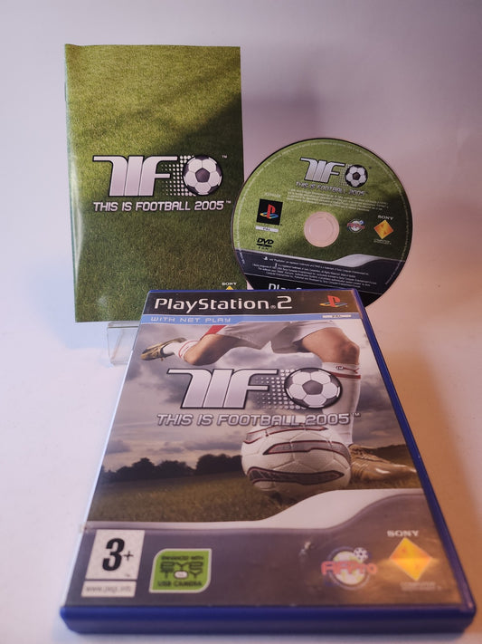 This is Football 2005 Playstation 2