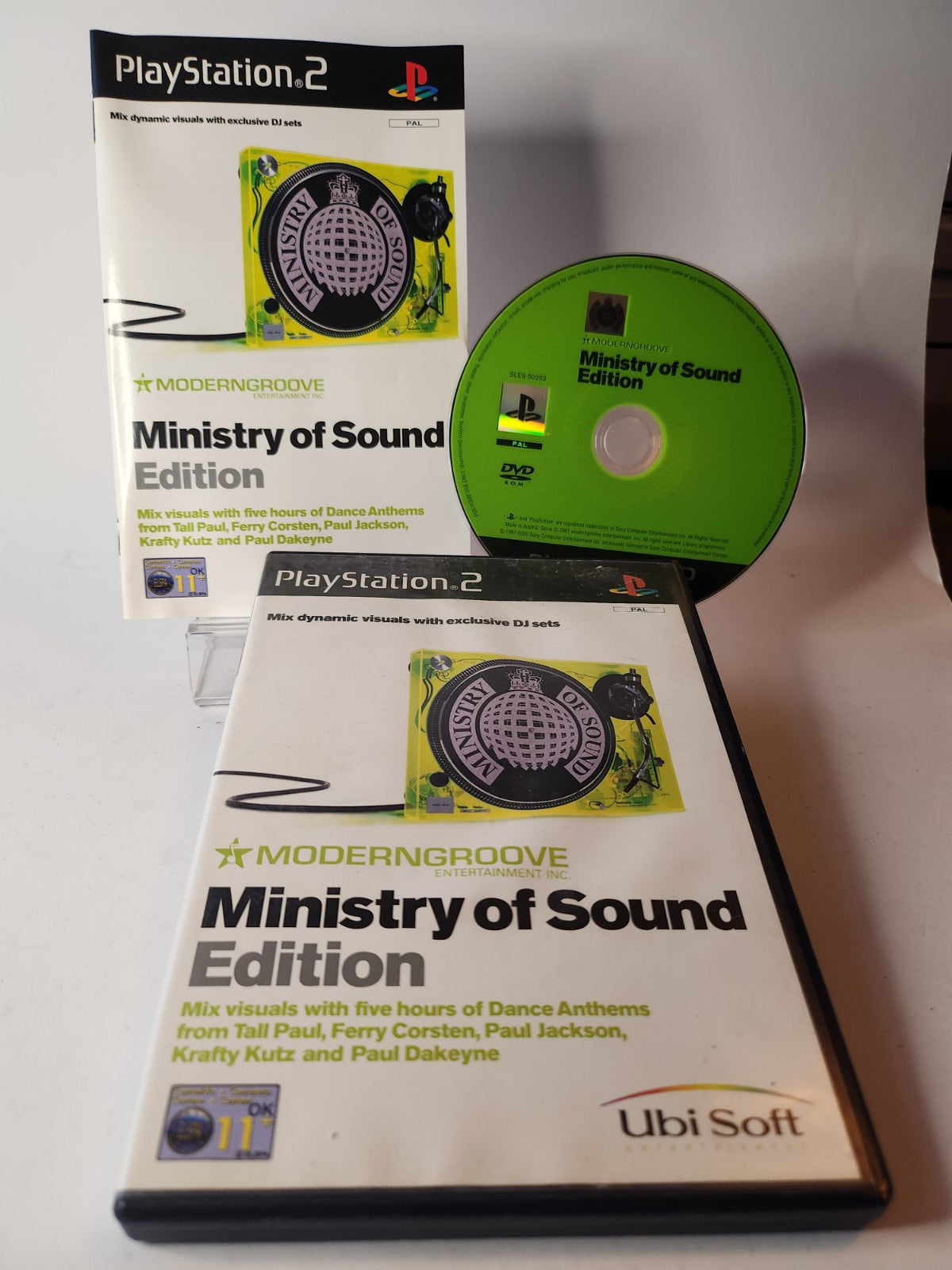 Moderngroove Ministry of Sound Edition Playstation 2