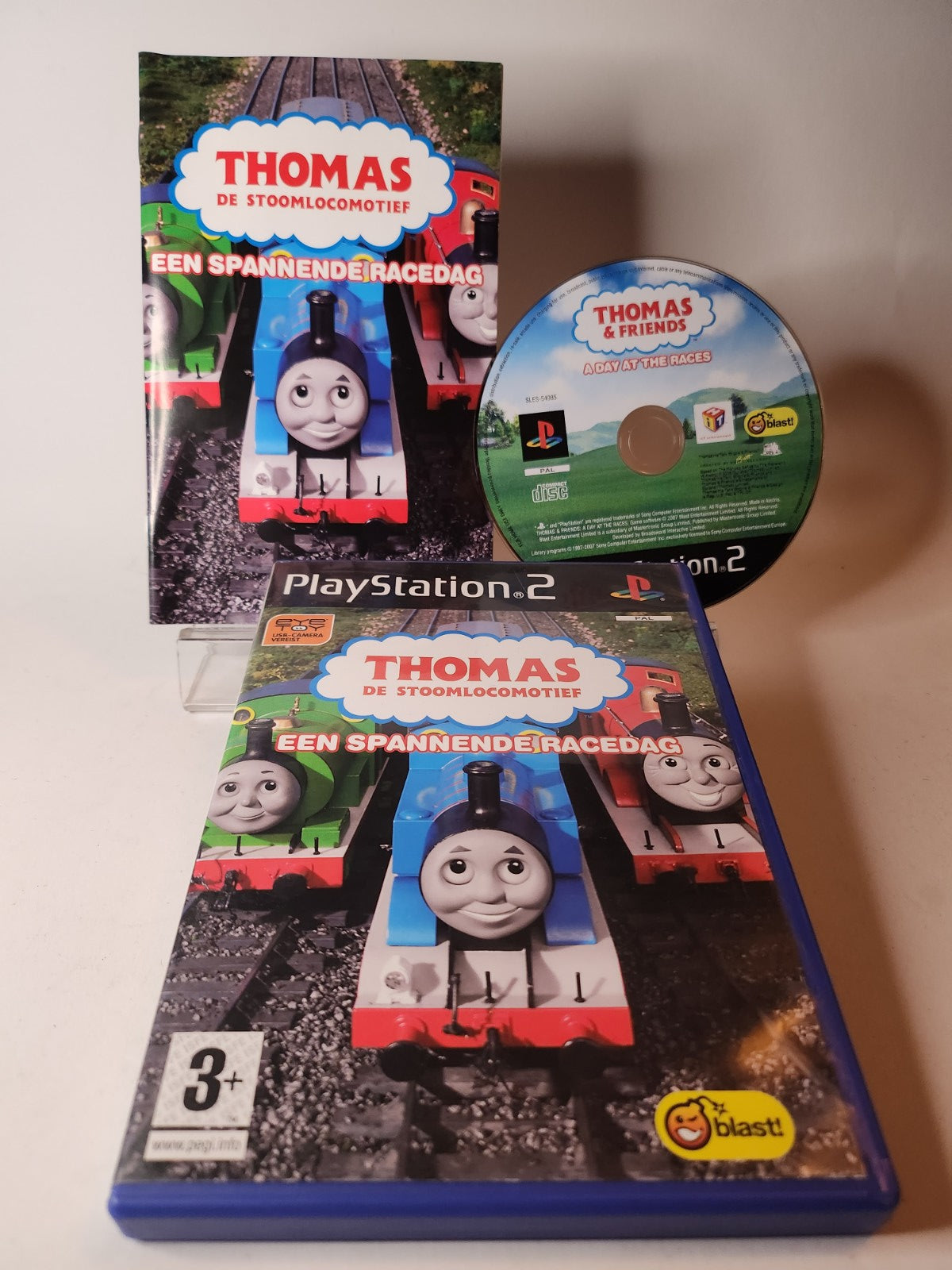 Thomas de Stoomlocomotief een Spannende Racedag PS2