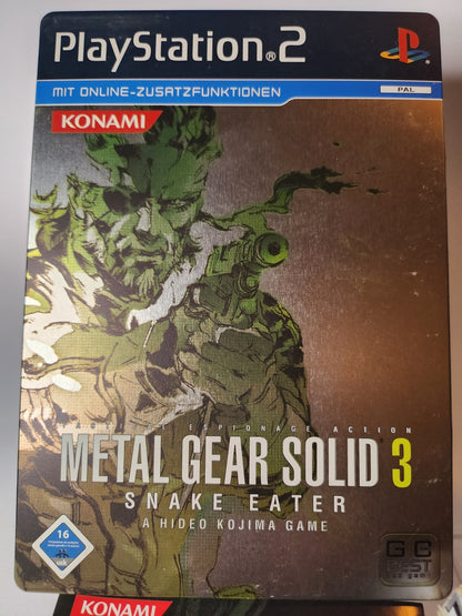 Metal Gear Solid 3 Snake Eater Steelcase Playstation 2