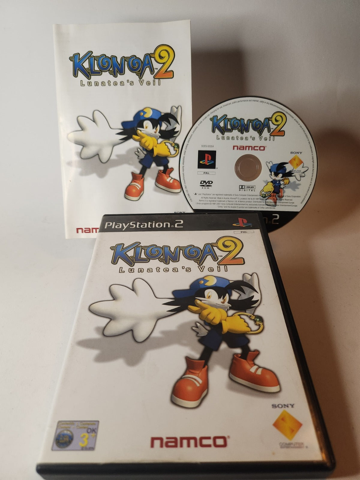 Klonoa 2 Lunatea's Veil Playstation 2