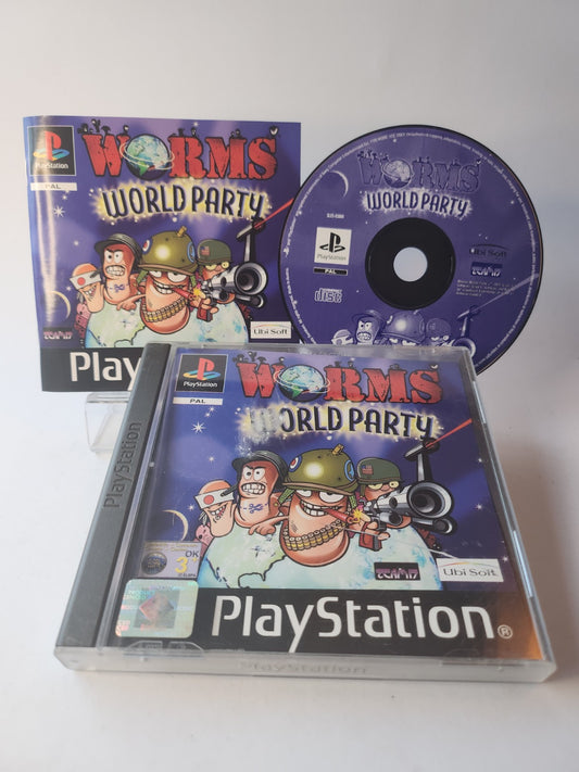 Worms World Party Playstation 1