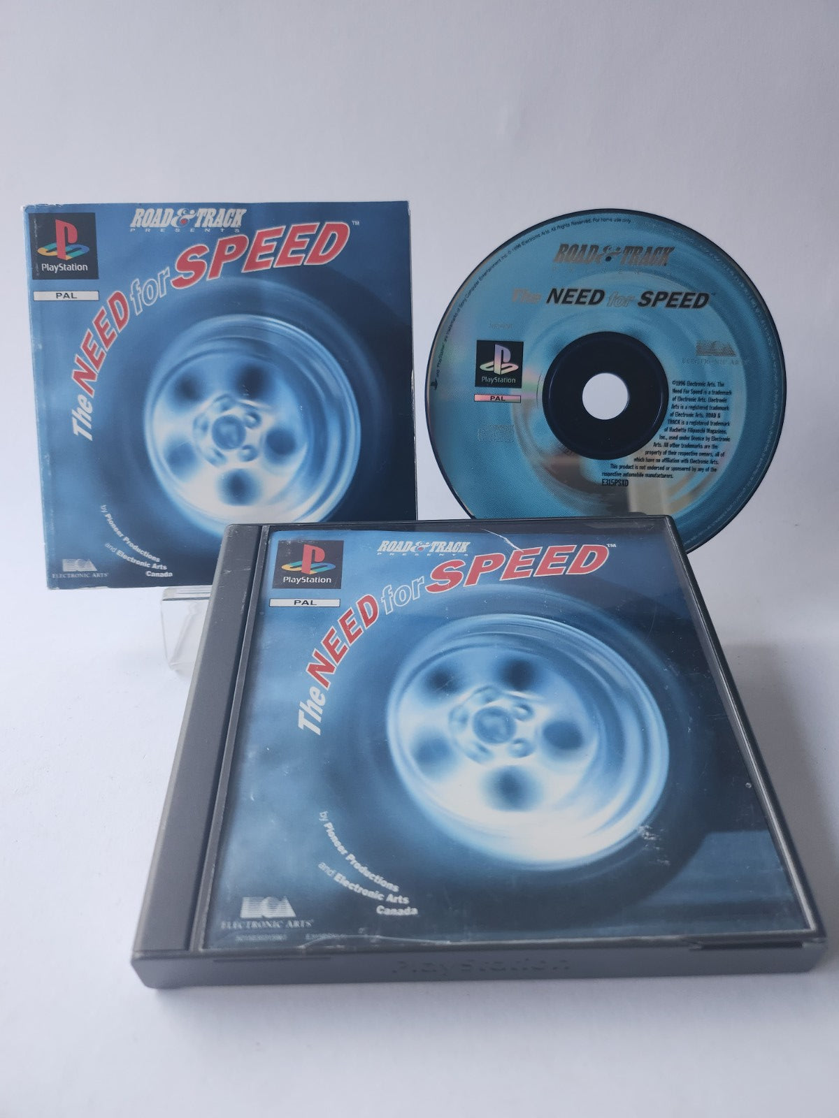 Road &amp; Track the Need for Speed ​​​​Playstation 1