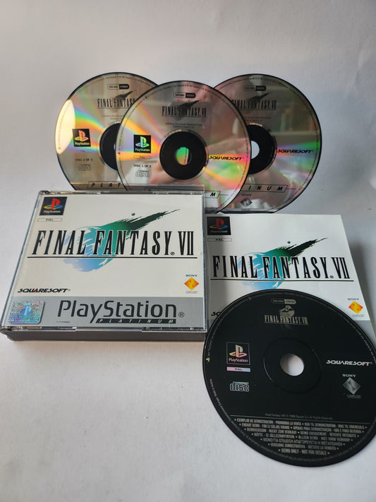 Final Fantasy VII Platinum Playstation 1