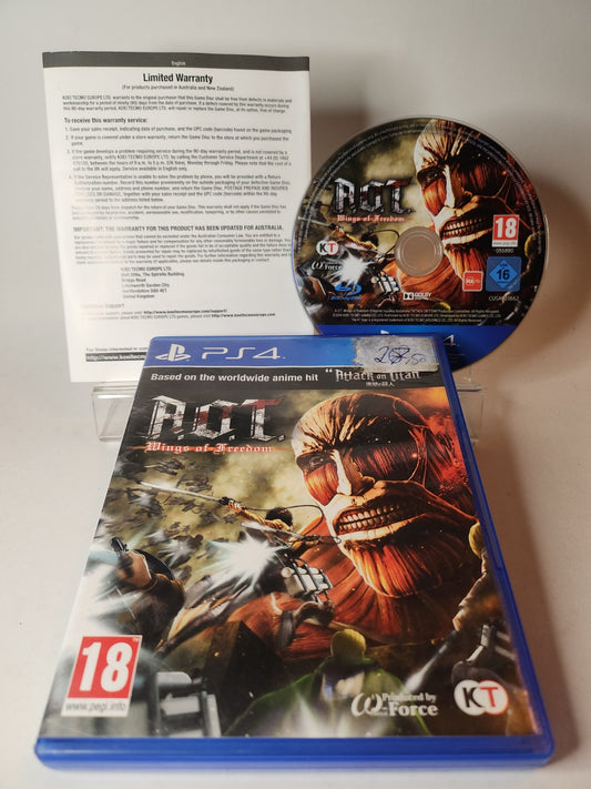 AOT Wings of Freedom Playstation 4