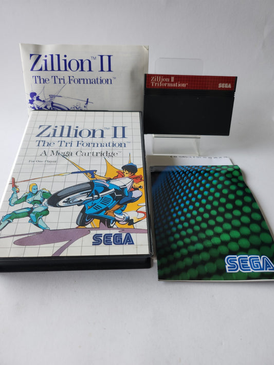 Zillion II the Tri Formation Sega Master