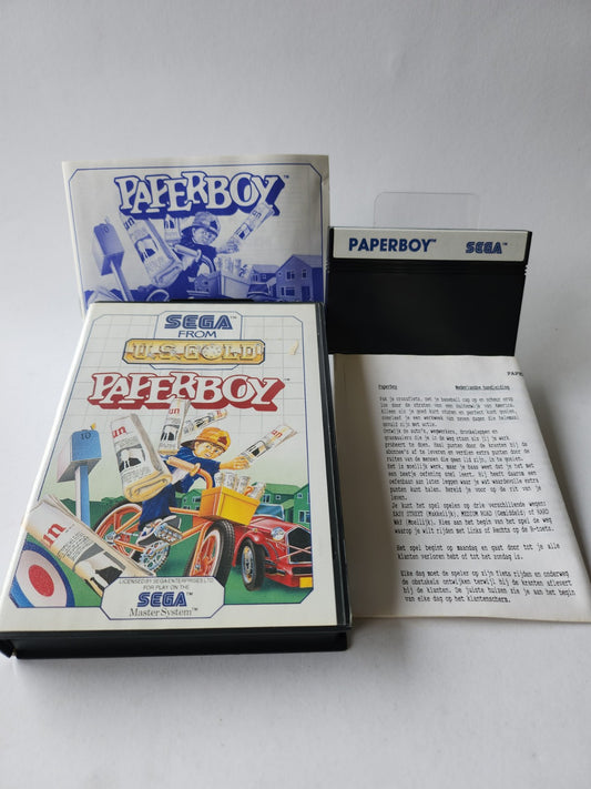 Paperboy Sega Master