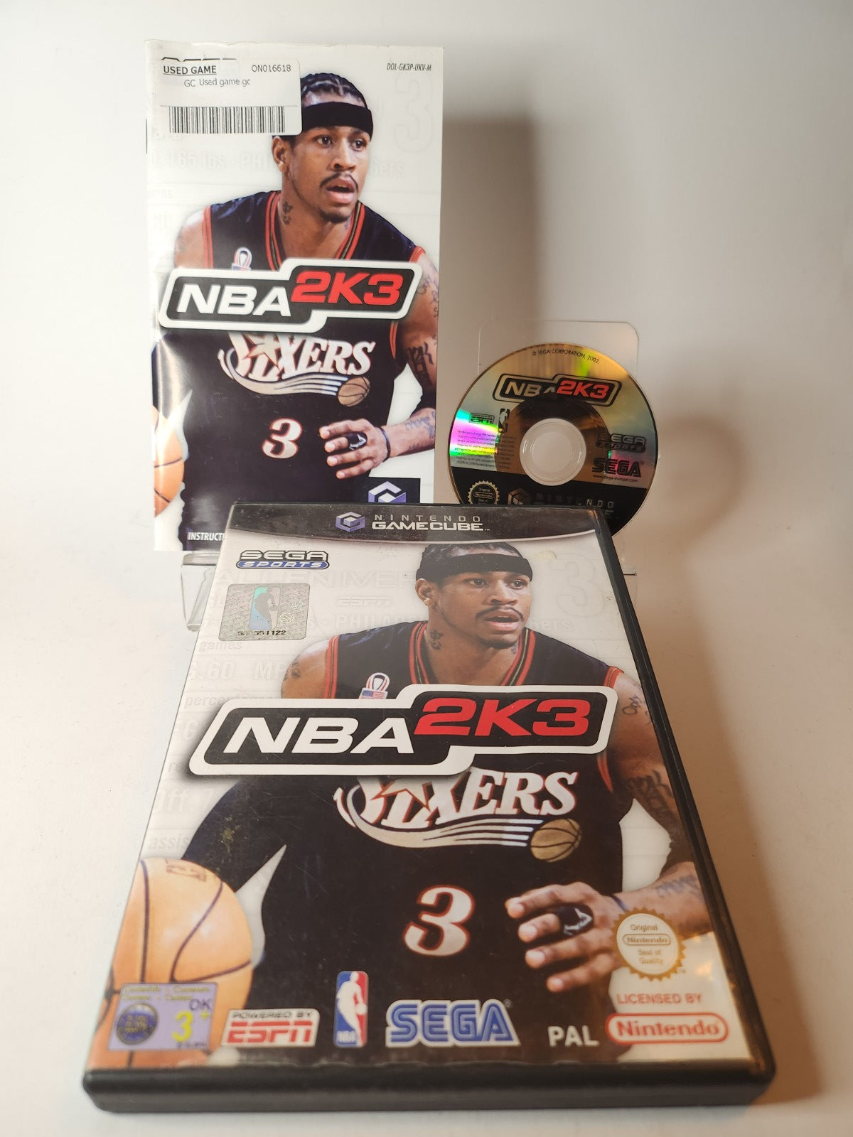 NBA 2K 3 Nintendo Gamecube