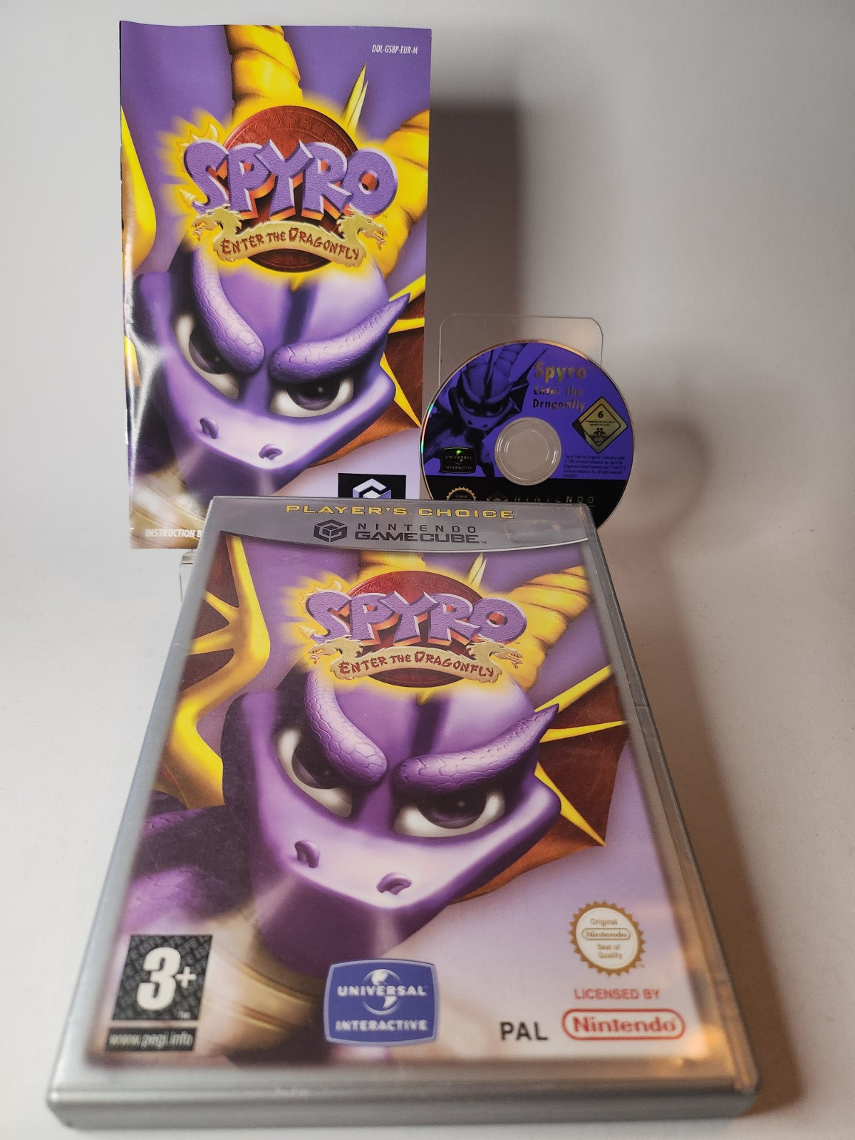 Spyro Enter the Dragonfly (Spielerwahl) Nintendo Gamecube